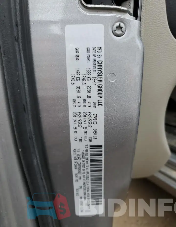 2C4RC1CG4FR601097 Photo# 13
