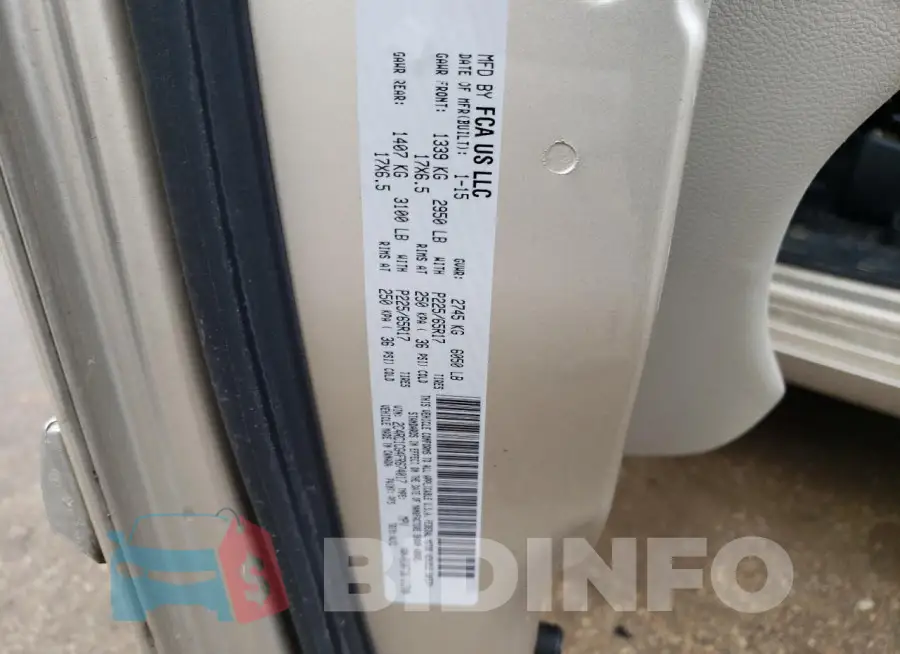 2C4RC1CG4FR674017 Photo# 13