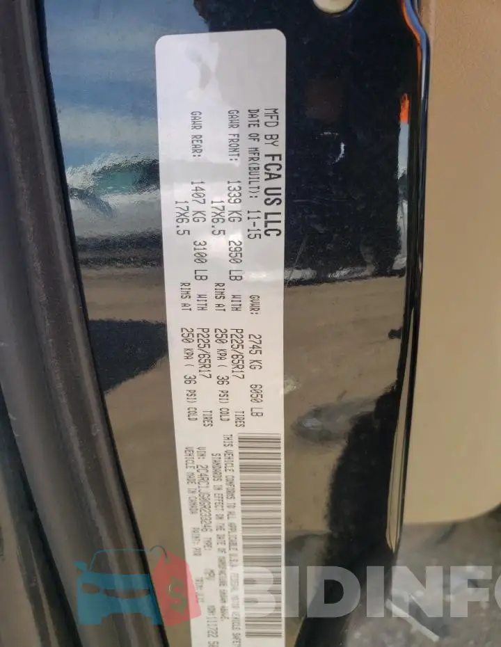 2C4RC1JG0GR233246 Photo# 13