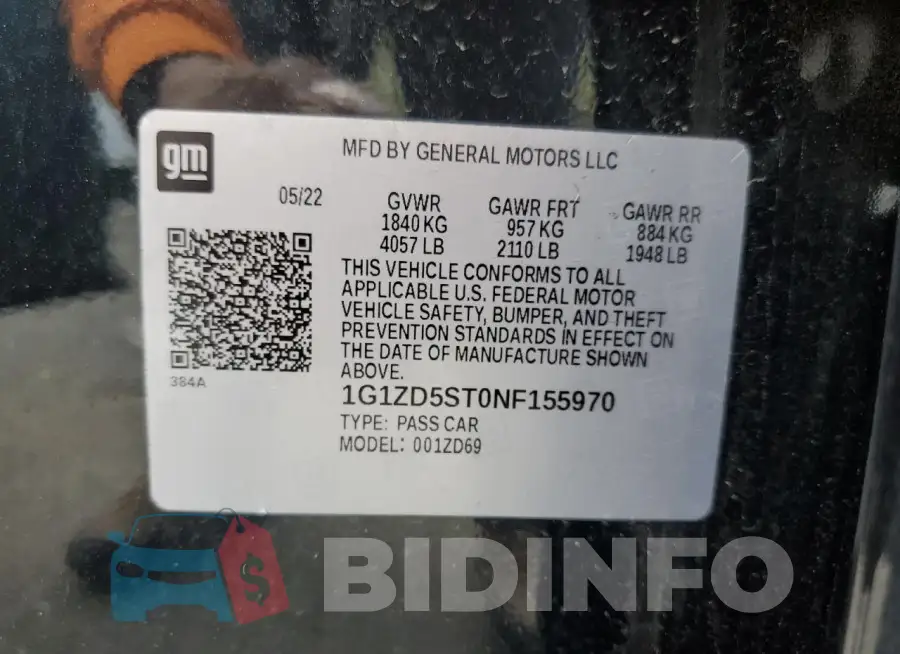 1G1ZD5ST0NF155970 Photo# 13