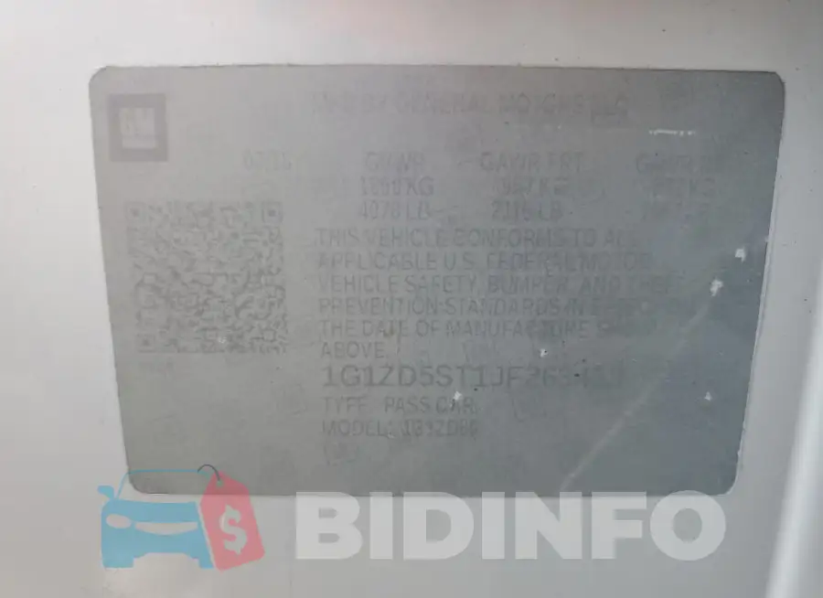 1G1ZD5ST1JF263413 Photo# 12
