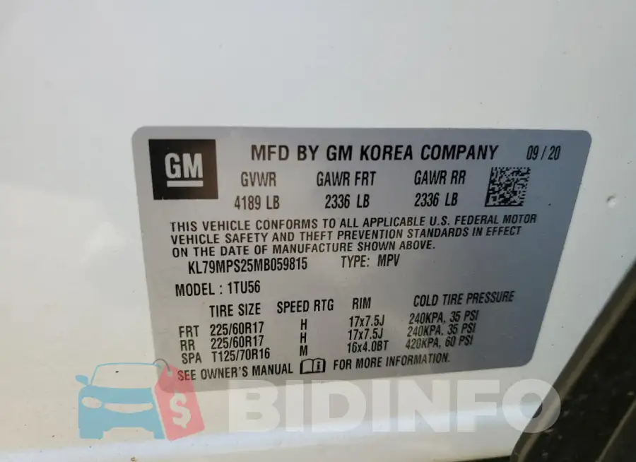 KL79MPS25MB059815 Photo# 13