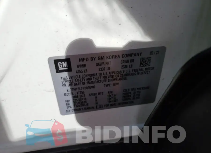KL79MTSL7NB098487 Photo# 12