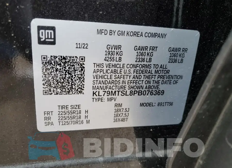 KL79MTSL8PB076369 Photo# 12