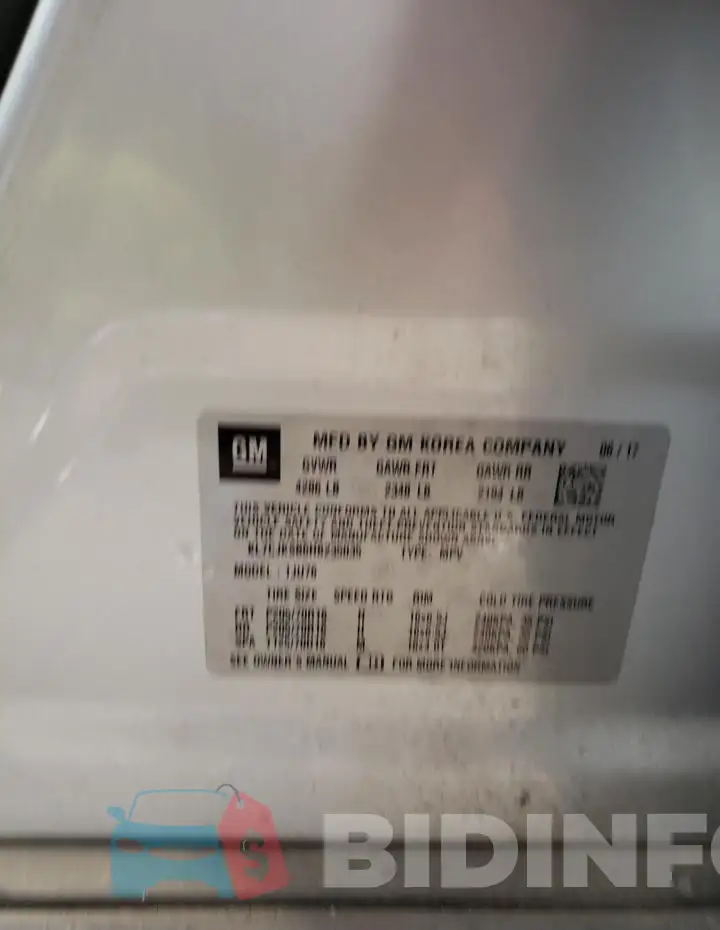 KL7CJKSB6HB235035 Photo# 12