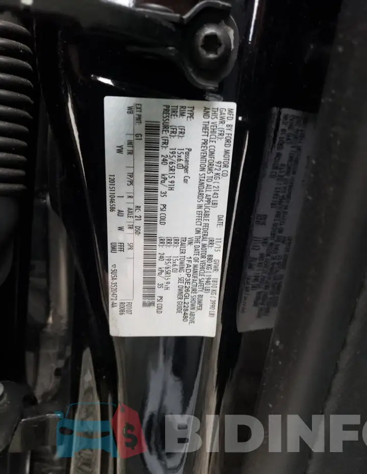 1FADP3E26GL228480 Photo# 12