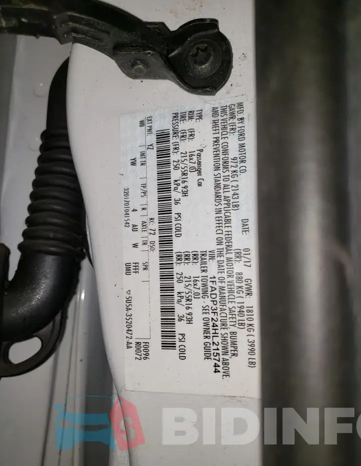 1FADP3F24HL215744 Photo# 12
