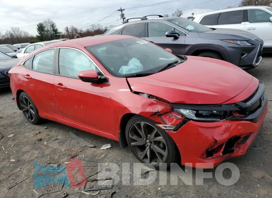 2HGFC2F84KH567922 Photo# 4