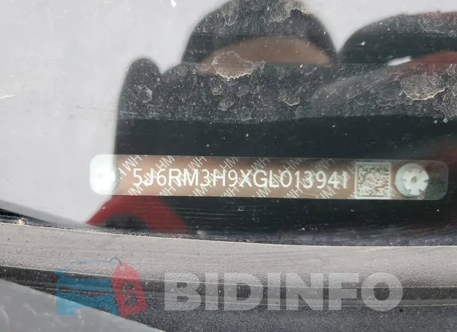 5J6RM3H9XGL013941 Photo# 13