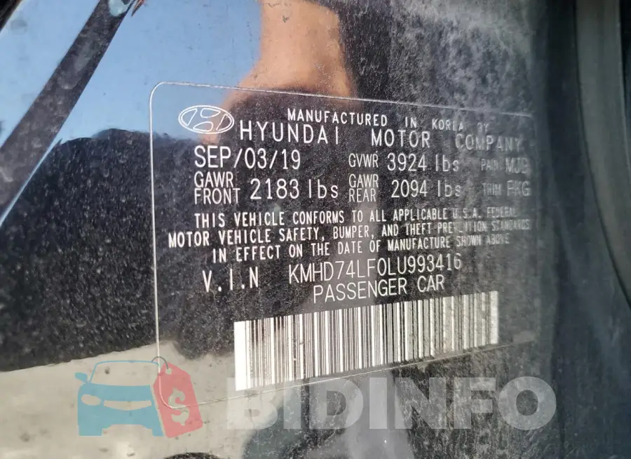 KMHD74LF0LU993416 Photo# 12