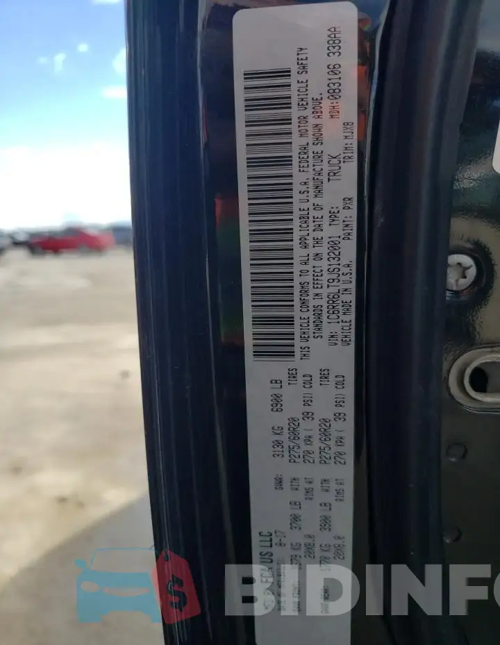 1C6RR6LT9JS132001 Photo# 12