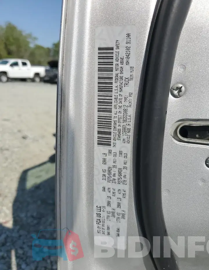 1C6RR7LT8GS330812 Photo# 12