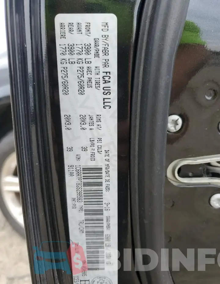 1C6RR7PT8GS298583 Photo# 12