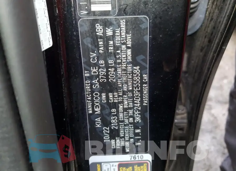3KPF24AD3PE558584 Photo# 12