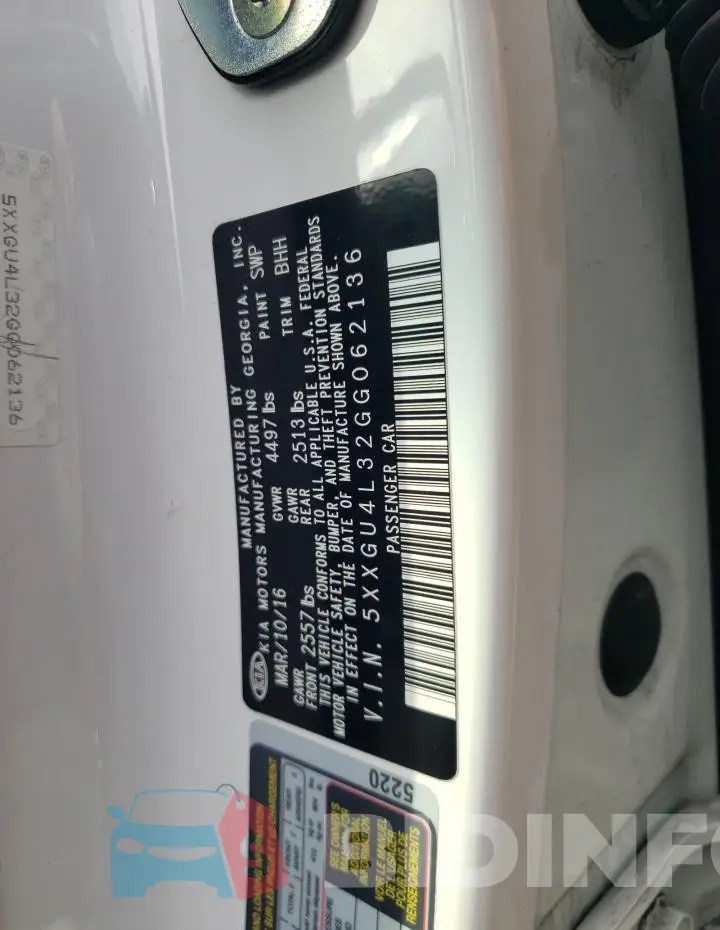 5XXGU4L32GG062136 Photo# 12