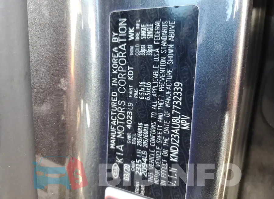 KNDJ23AU8L7732339 Photo# 13