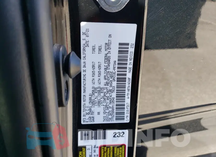 3TMDZ5BN0MM118548 Photo# 12