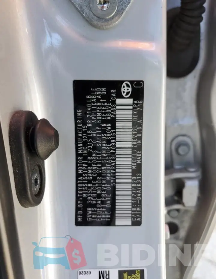 5YFEPRAE8LP099161 Photo# 12