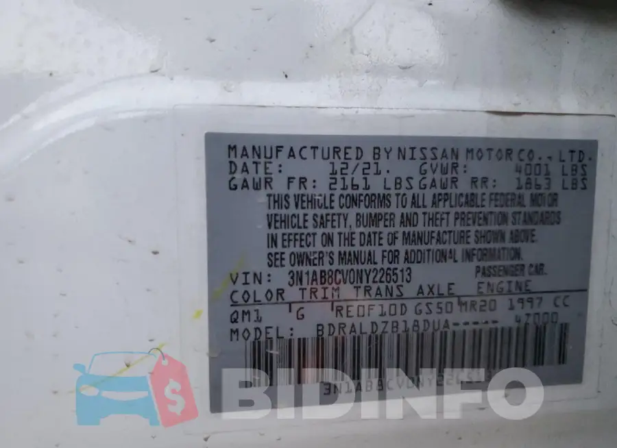 3N1AB8CV0NY226513 Photo# 12