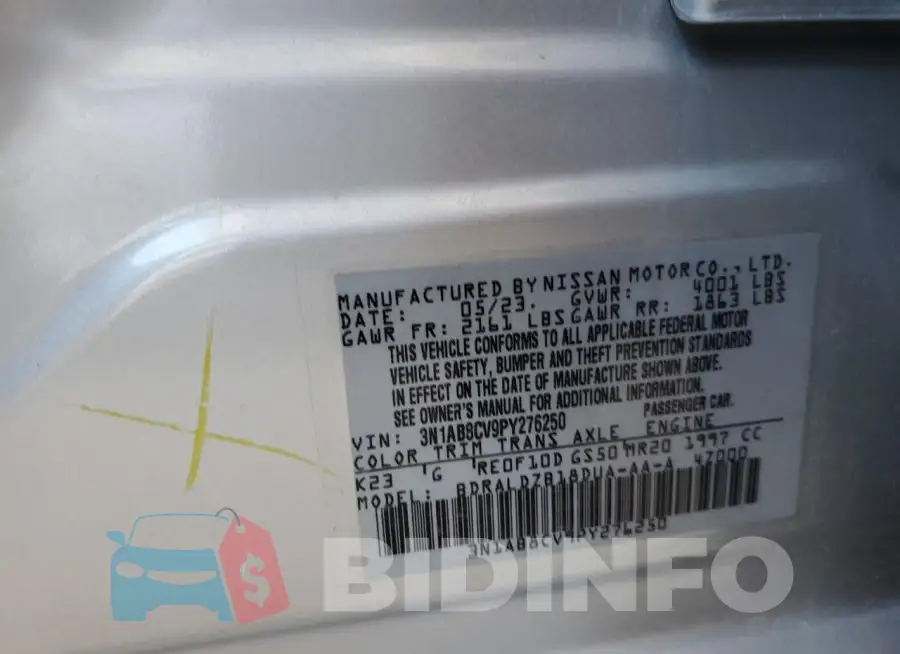 3N1AB8CV9PY276250 Photo# 12