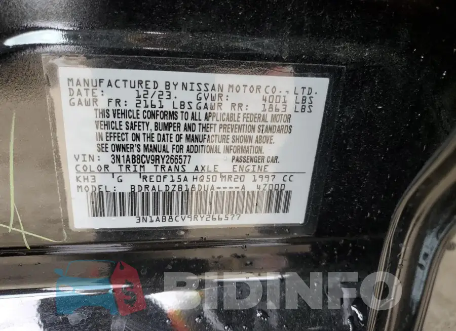 3N1AB8CV9RY266577 Photo# 12