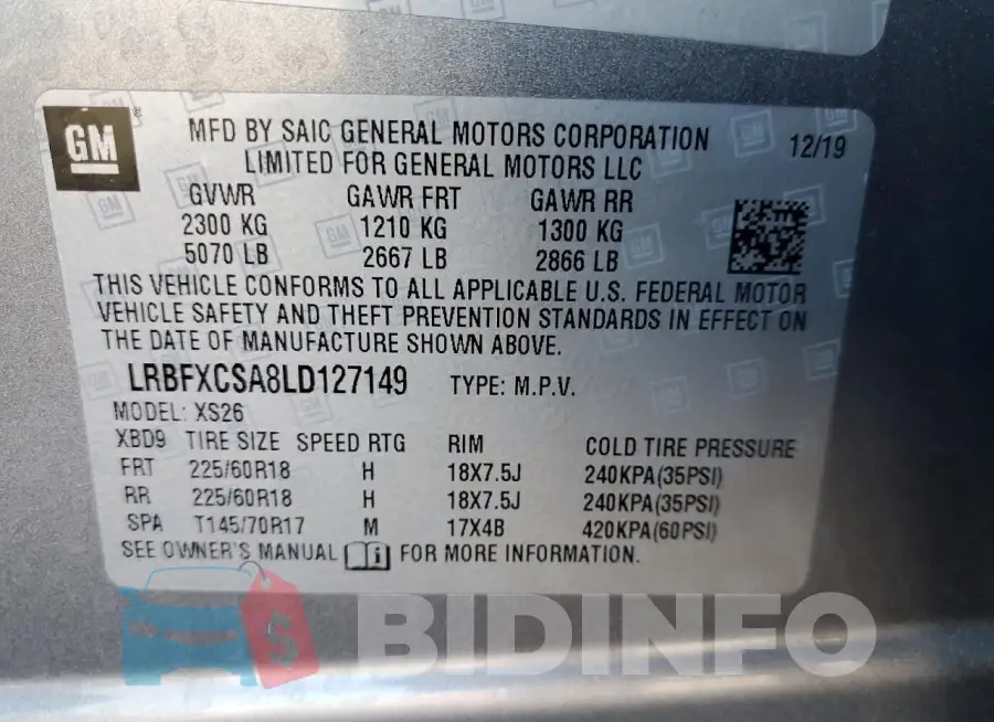LRBFXCSA8LD127149 Photo# 13