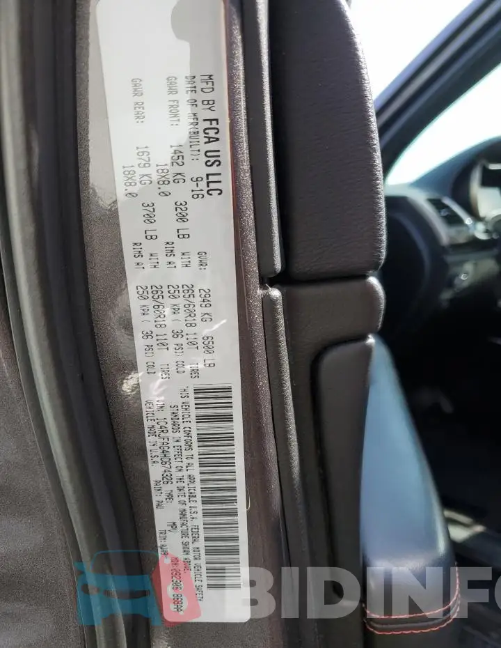 1C4RJFAG4HC674326 Photo# 13
