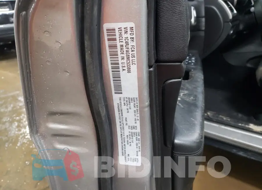 1C4RJFAG8MC533866 Photo# 13