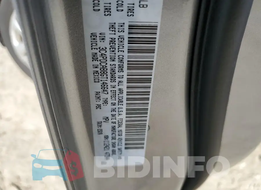 3C4PDCAB8GT146647 Photo# 13
