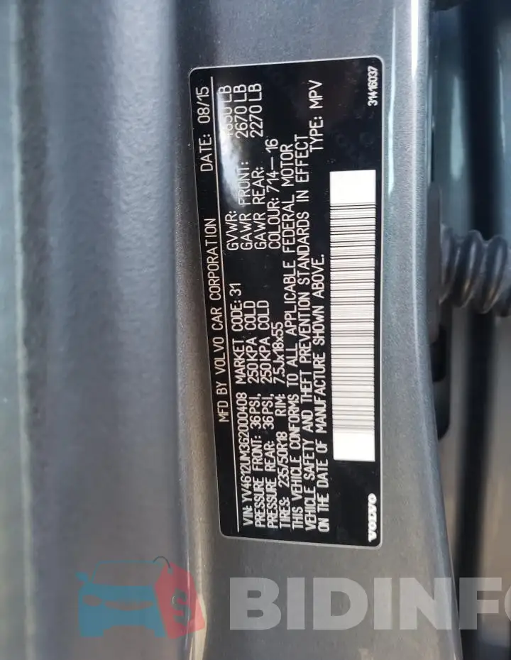 YV4612UM3G2000408 Photo# 12