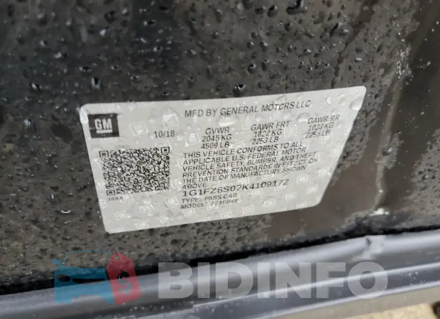 1G1FZ6S07K4109172 Photo# 13