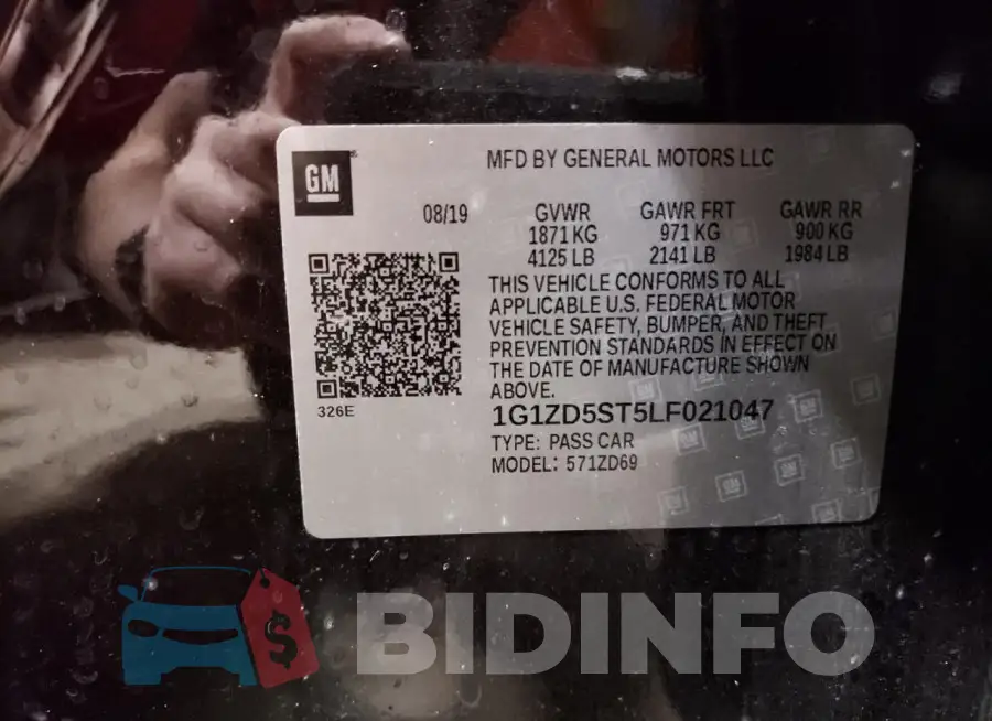 1G1ZD5ST5LF021047 Photo# 12