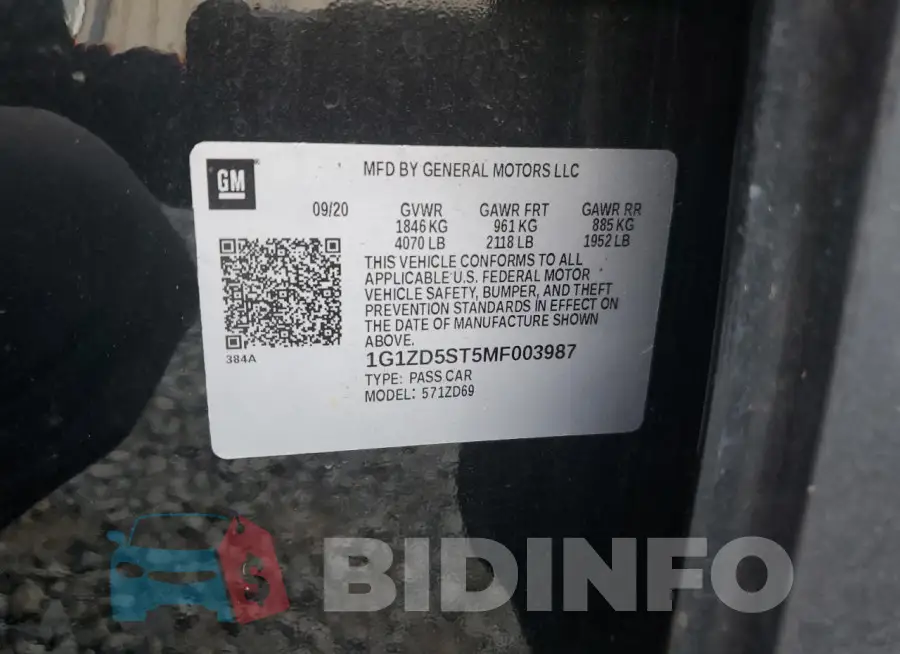 1G1ZD5ST5MF003987 Photo# 12