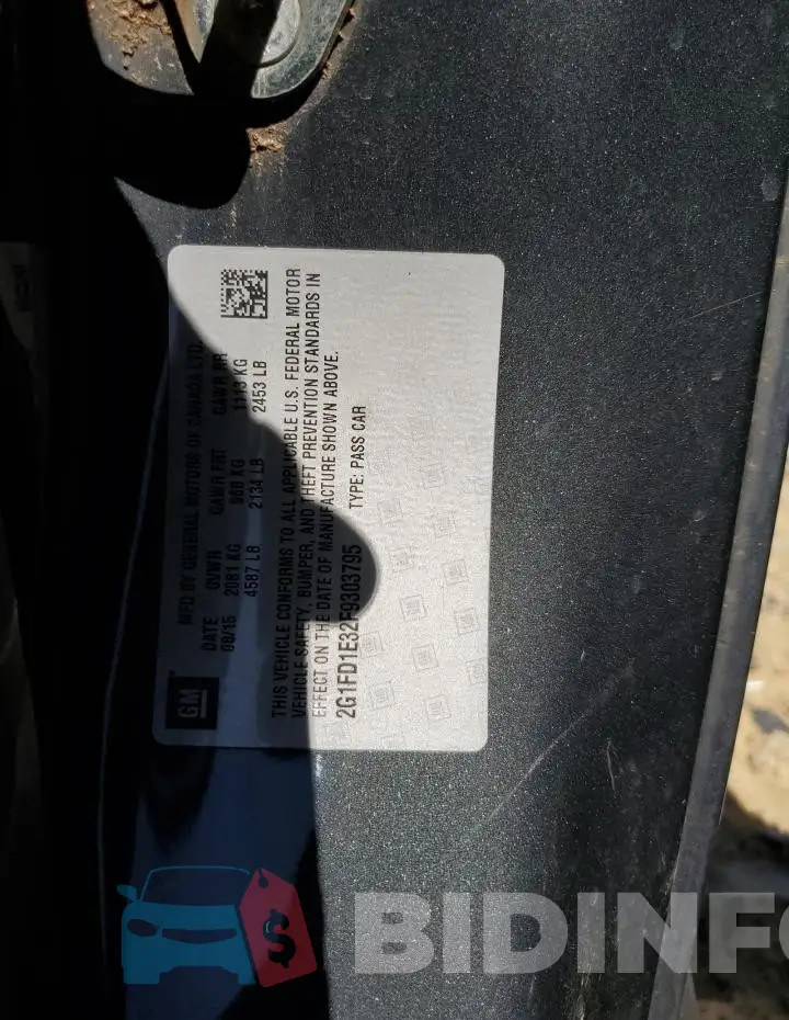 2G1FD1E32F9303795 Photo# 12
