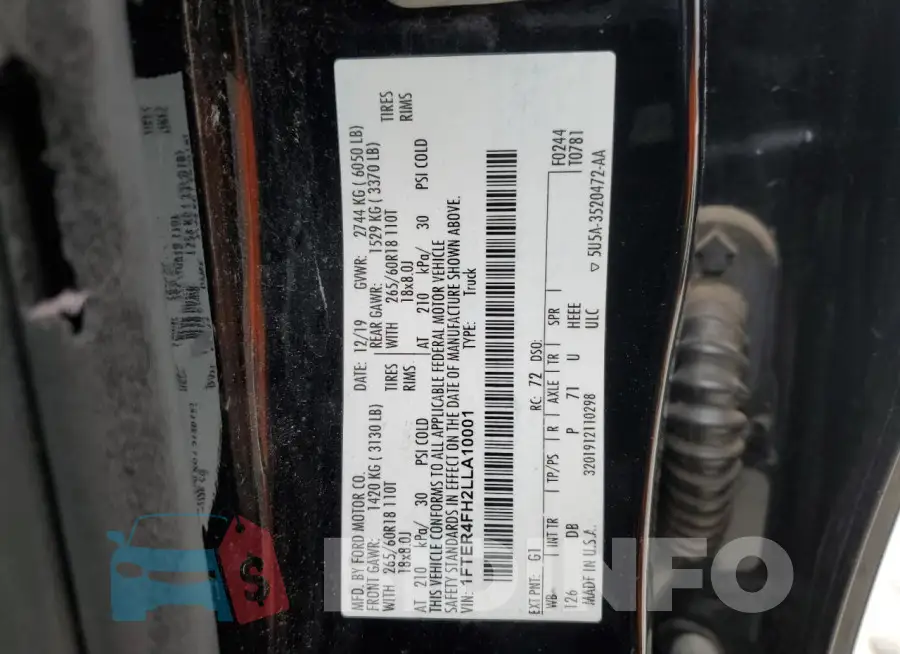 1FTER4FH2LLA10001 Photo# 12