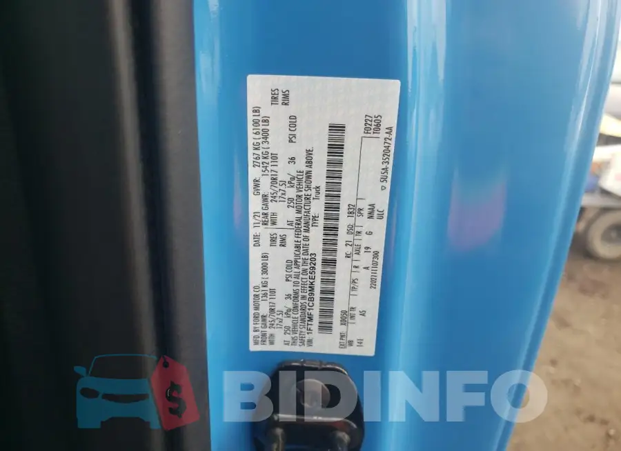 1FTMF1CB9MKE59203 Photo# 13