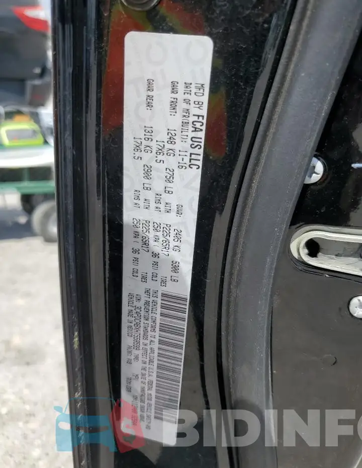 3C4PDCABXHT558599 Photo# 14