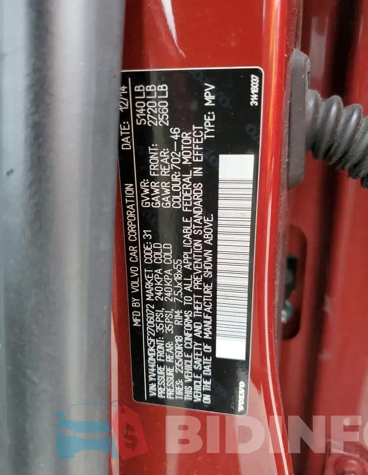 YV440MDK5F2706072 Photo# 12