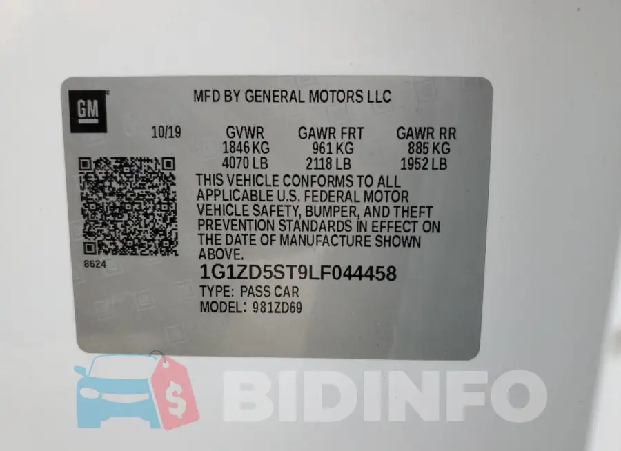 1G1ZD5ST9LF044458 Photo# 13