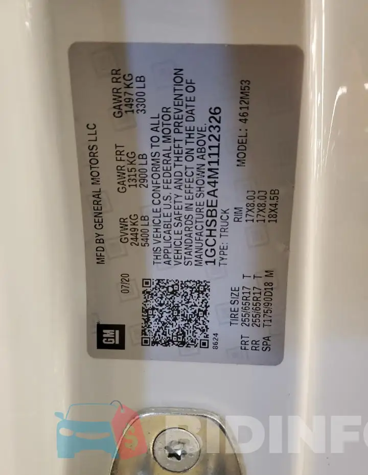 1GCHSBEA4M1112326 Photo# 12
