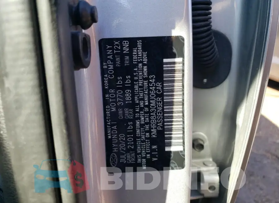 KMHRB8A30MU064543 Photo# 12