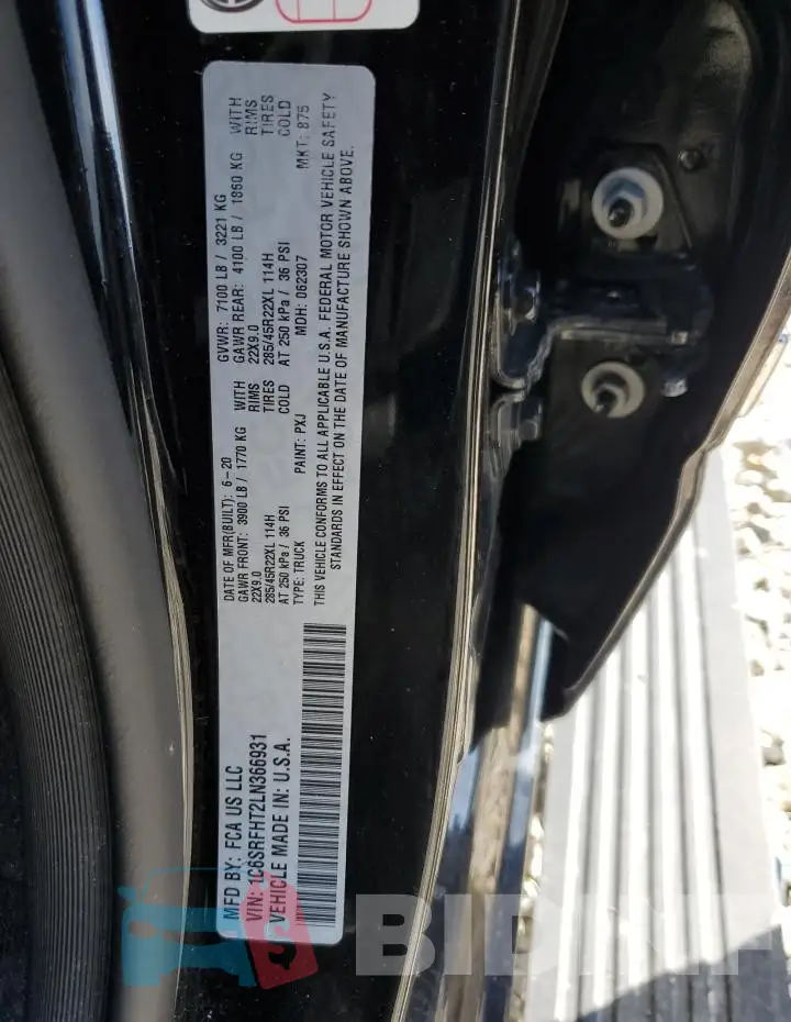 1C6SRFHT2LN366931 Photo# 12