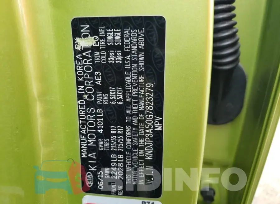KNDJP3A50G7823279 Photo# 12