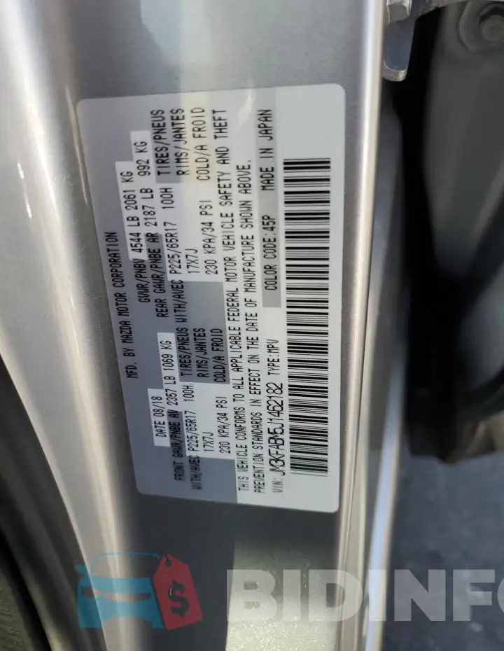JM3KFABM5J1462182 Photo# 13