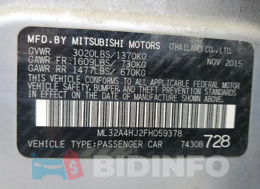 ML32A4HJ2FH059378 Photo# 12