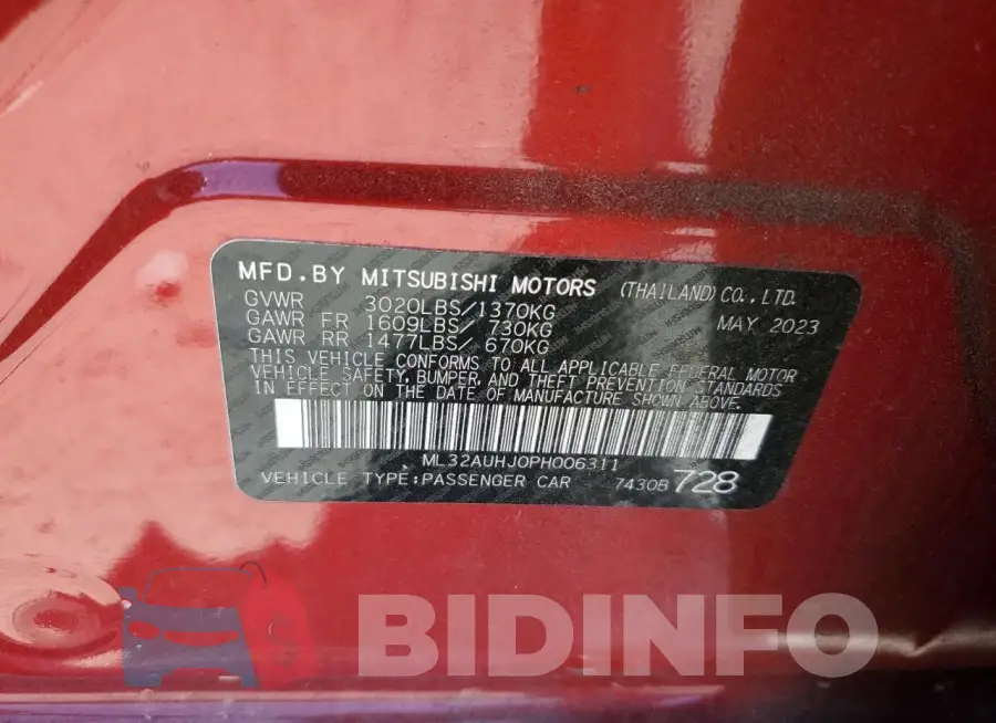 ML32AUHJ0PH006311 Photo# 12