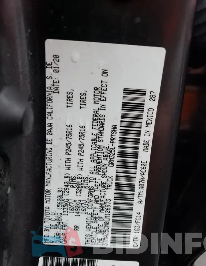 3TMAZ5CN0LM126973 Photo# 13