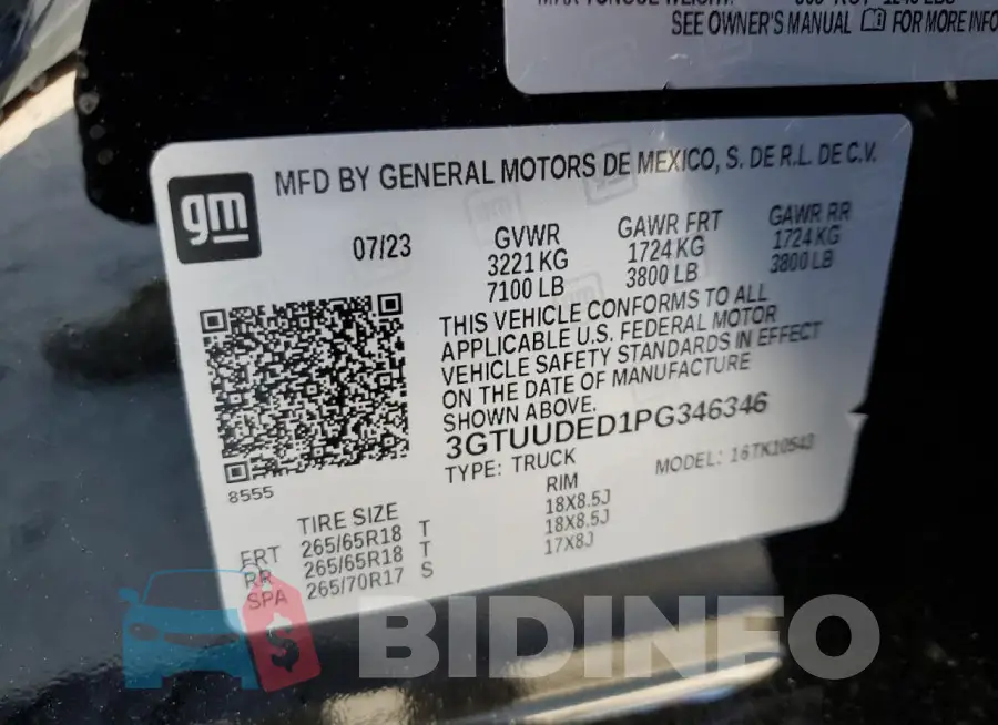 3GTUUDED1PG346346 Photo# 12