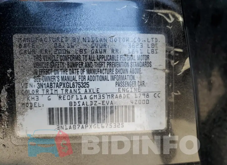 3N1AB7APXGL675325 Photo# 12