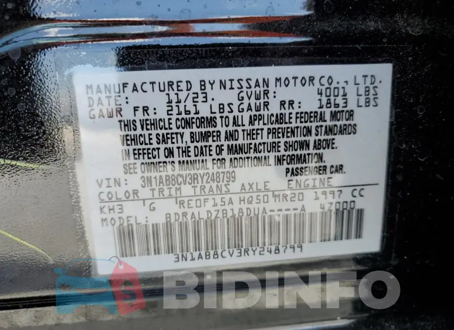 3N1AB8CV3RY248799 Photo# 12